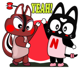 RISSA & NANACY "TICKLE & TICKLE" sticker #3231856