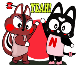 RISSA & NANACY "TICKLE & TICKLE" sticker #3231856