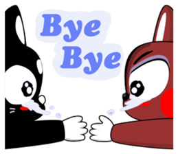 RISSA & NANACY "TICKLE & TICKLE" sticker #3231858