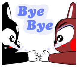 RISSA & NANACY "TICKLE & TICKLE" sticker #3231858