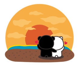 black or white 2 sticker #3232020