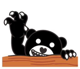 black or white 2 sticker #3232050