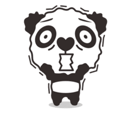 black or white 2 sticker #3232058