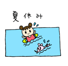 Sweet pretty girl "PONG CHANG" 2015SS sticker #3232104