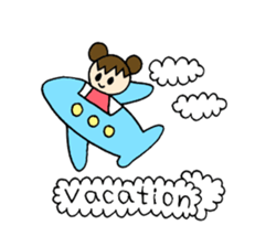 Sweet pretty girl "PONG CHANG" 2015SS sticker #3232113