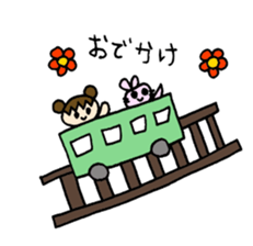 Sweet pretty girl "PONG CHANG" 2015SS sticker #3232135