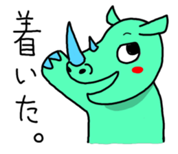 Colorful animals Z sticker #3232157