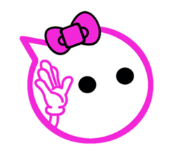 Balloon with gestures sticker #3232204