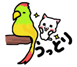 Kitty makes a play on words again! sticker #3232320