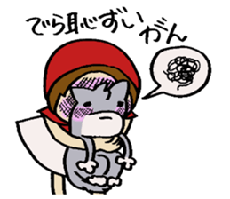 Akazukin is in love.She lives in Nagoya sticker #3232545