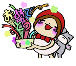 Akazukin is in love.She lives in Nagoya sticker #3232574