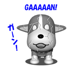 It is KOGIO of Corgi, 3D version. sticker #3232721