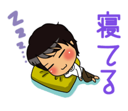 I run around Asia seikun sticker #3233023