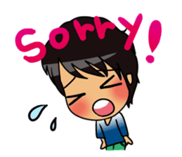 I run around Asia seikun sticker #3233046