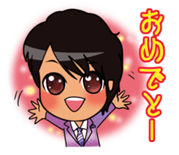 I run around Asia seikun sticker #3233058