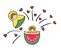 I love you with chocolates sticker #3233181