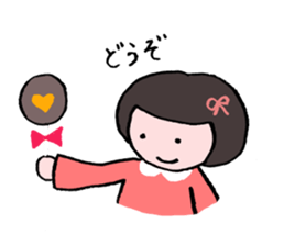 I love you with chocolates sticker #3233194