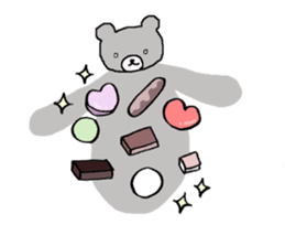 I love you with chocolates sticker #3233208