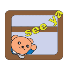 Bear KUNKUN sticker #3233282