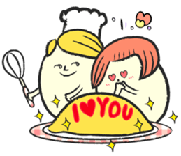 life of tamago san sticker #3233392