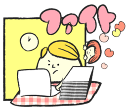 life of tamago san sticker #3233397