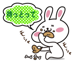 Nagoya rabbit stamp of sticker #3234279