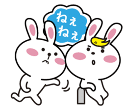 Nagoya rabbit stamp of sticker #3234290