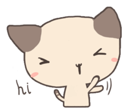 Zoe the Siamese Kitten sticker #3234419