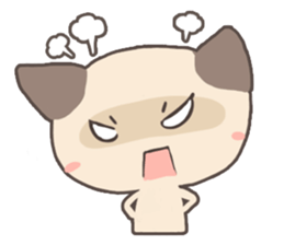 Zoe the Siamese Kitten sticker #3234425