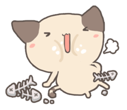 Zoe the Siamese Kitten sticker #3234441