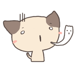 Zoe the Siamese Kitten sticker #3234444