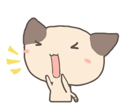 Zoe the Siamese Kitten sticker #3234451