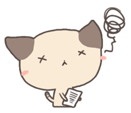 Zoe the Siamese Kitten sticker #3234453