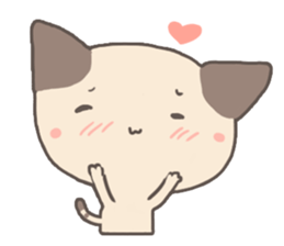 Zoe the Siamese Kitten sticker #3234454