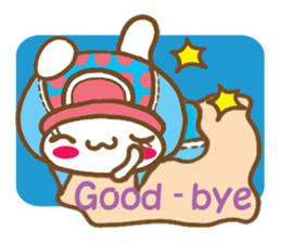 Rabbit "Usa chan" talk ver1.2 sticker #3234475