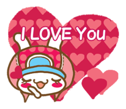 Rabbit "Usa chan" talk ver1.2 sticker #3234476