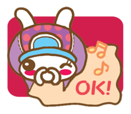 Rabbit "Usa chan" talk ver1.2 sticker #3234479