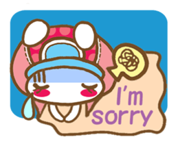 Rabbit "Usa chan" talk ver1.2 sticker #3234481