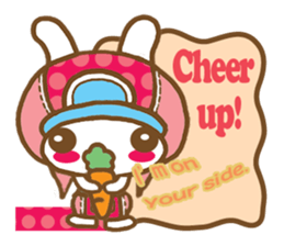 Rabbit "Usa chan" talk ver1.2 sticker #3234487