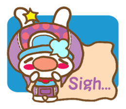 Rabbit "Usa chan" talk ver1.2 sticker #3234494