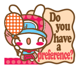 Rabbit "Usa chan" talk ver1.2 sticker #3234498