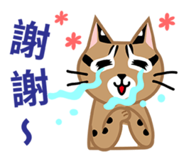 Taiwan Leopard Cat (considerate) sticker #3234629
