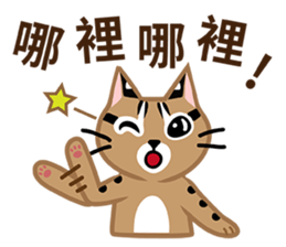 Taiwan Leopard Cat (considerate) sticker #3234630