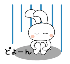 Golf rabbit sticker #3234949