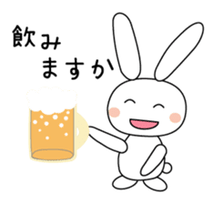 Golf rabbit sticker #3234953