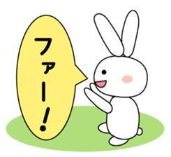Golf rabbit sticker #3234959