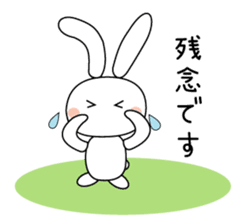 Golf rabbit sticker #3234961