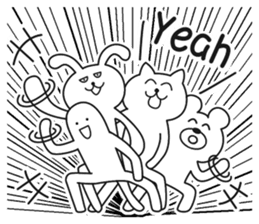 Easy-to-use everyday conversation sticker #3235099