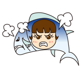 [1st dish] Farm-Raised Tuna Girl sticker #3235406