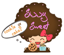 Sissy Sweet : Cookie Girl sticker #3235781